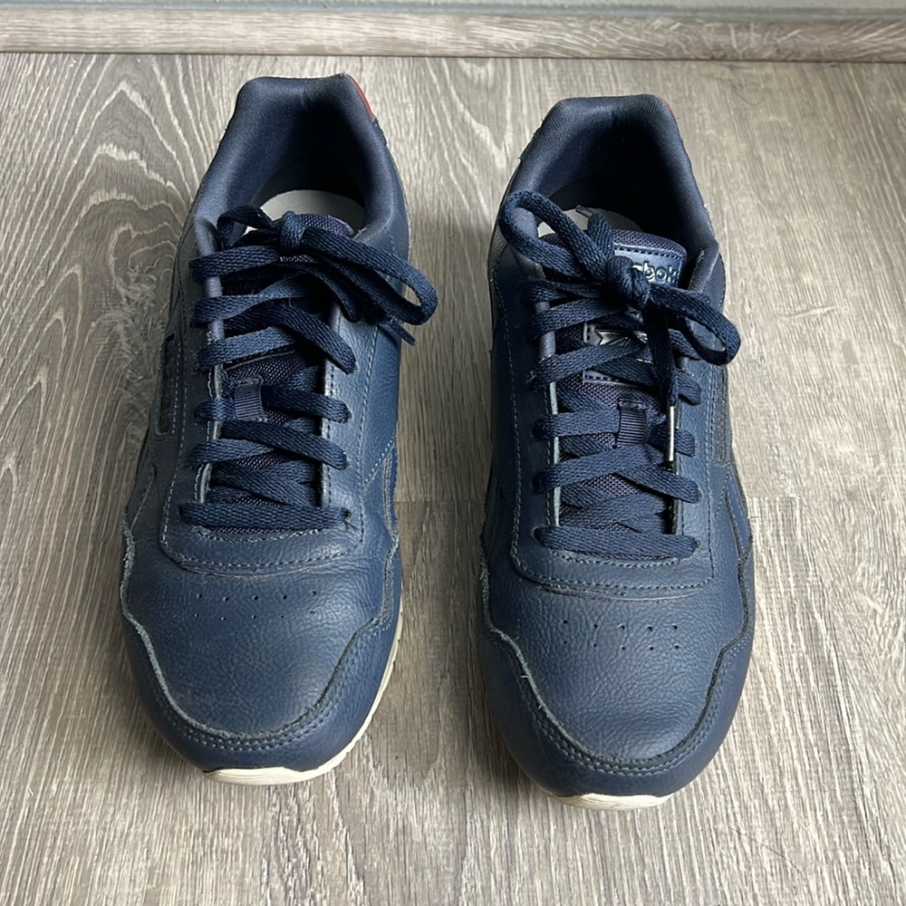 Reebok Mens Classic Harman Run Sneakers - Style FX9130 (Blue) Size 9